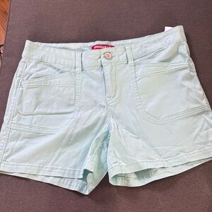 UNIONBAY Women's Light Green Cargo Shorts